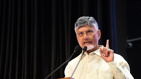 CM Nara Chandrababu Naidu.