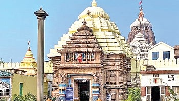 Shree Jagannath temple in Puri.