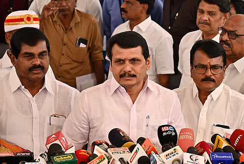 Karur MLA Senthil Balaji