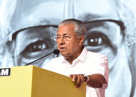 Kerala Chief Minister Pinarayi Vijayan