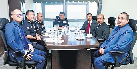 A delegation of officials from CBI, Wildlife Crime Control Bureau and DRI on February 24 met their Malaysian counterparts in Kuala Lumpur as part of an Interpol-mediated meeting