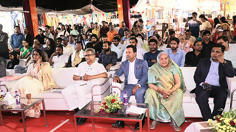 As part of the ongoing Bihar Utsav, the event is elaborately highlighting Bihar’s vibrant cultural legacy, art, and handicrafts.