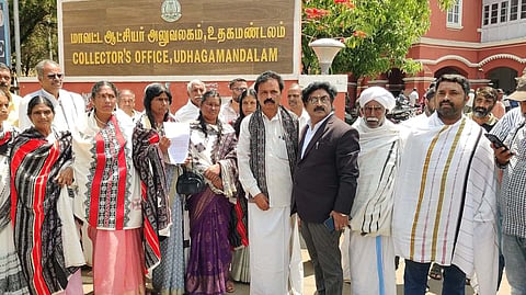 Members of Sillahalla water catchments protection committee including farmers and tribal people petitioned the Nilgiris district Collector Lakshmi Bhavya Tanneeru requesting her to take steps to stop Sillahalla Pumped Hydro-Electric Storage project.