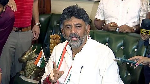 Karnataka Deputy Chief Minister DK Shivakumar.