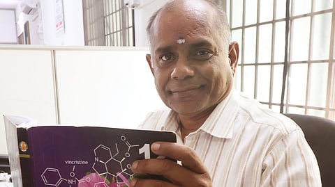N Meenakshi Sundaram has beeen
selected to receive Best Teacher Award for Chemistry subject during the science Day Festival 2025 on Wednesday.