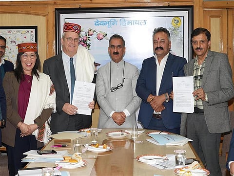 The agreement was signed by Education Secretary Rakesh Kanwar and UNESCO Director and Representative Tim Curtis and Chief of Education Program Specialist Joyce Poan in the presence of Chief Minister Sukhvinder Singh Sukhu.
