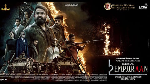 'L2: Empuraan' movie poster