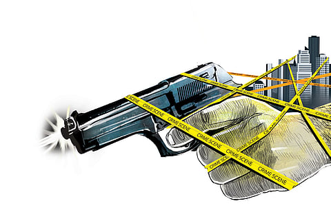 The man has been identified as Ashok of Chengalpattu, and was involved in at least four murder cases