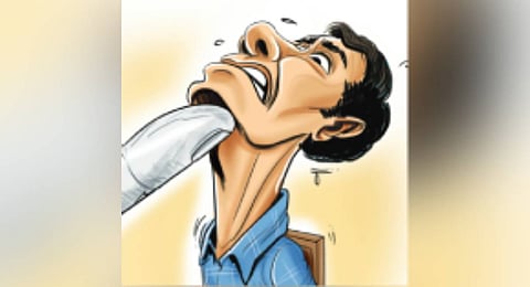 The senior students snatched the victims phone and checked his private chats.