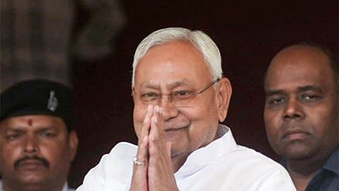 Bihar chief minister Nitish Kumar