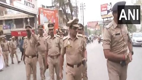 Waqf Bill: Police conduct flag march, in UP