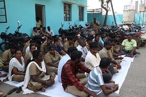 According to sources, the employees have held multiple protests in the past, which were called off after the government assured them of action.