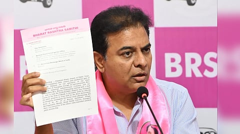 BRS working president KT Rama Rao