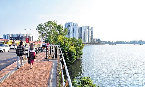 The backwaters along the Queen’s Way where the new water sports activities are set to be introduced
