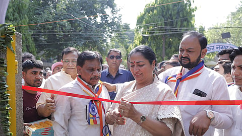 Chief Minister Rekha Gupta laid foundation stone for several key development projects in the Shalimar Bagh assembly constituency.