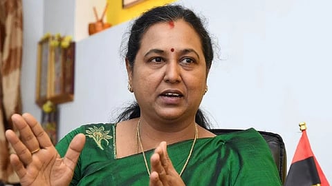 DMDK general secretary Premalatha Vijayakant.