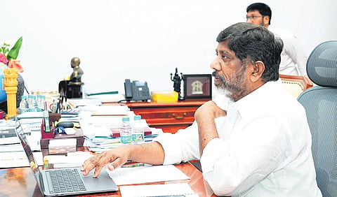 Deputy Chief Minister Mallu Bhatti Vikramarka.