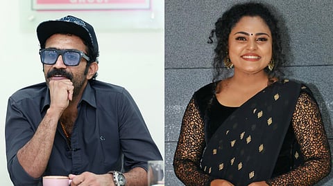 Shine Tom Chacko (L), Vincy Aloshious
