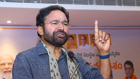 Union Coal and Mines Minister and state BJP president G Kishan Reddy