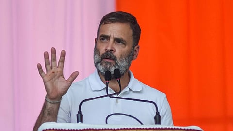 Leader of Opposition in Lok Sabha Rahul Gandhi.