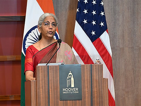 FM Nirmala Sitharaman is on a six-day visit to the US, and is scheduled to attend the G-20 Finance Ministers’ meeting in Asheville, North Carolina, and visit New York.