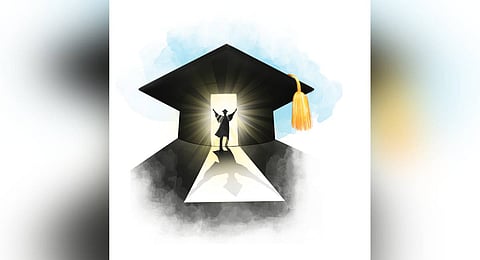 The FYUGP structure permits student transfers and course changes at the start of the third semester (second year).