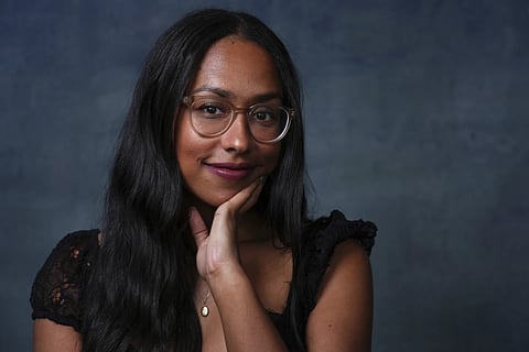 Singer-songwriter Jensen McRae poses for a portrait on April 17, 2025, in Los Angeles.