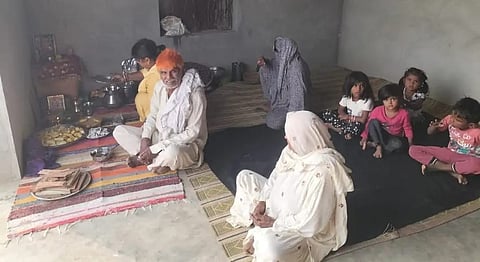 They came from Pakistan to Rajasthan's Jaisalmer and later shifted to Balsamand village in Hisar, Haryana.