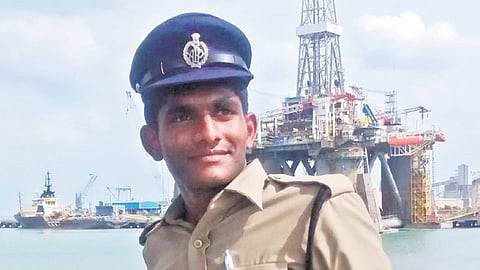M Udaya Krishna Reddy joined the police force as a constable in 2013, serving at Gudluru and Ramayapatnam Marine police stations.