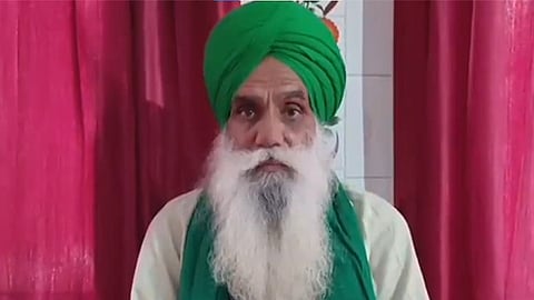 Jagjit Singh Dallewal, national coordinator of the Samyukta Kisan Morcha (SKM)