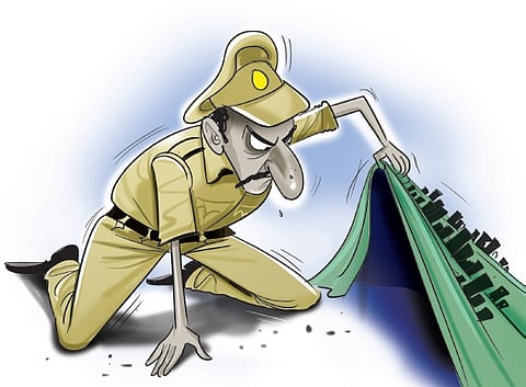 The Hyderabad zonal office of ED conducted searches on February 4 at six premises in Ahmedabad under the Prevention of Money Laundering Act.