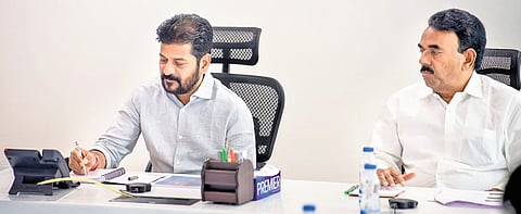 CM A Revanth Reddy reviews preparations for Miss World pageant