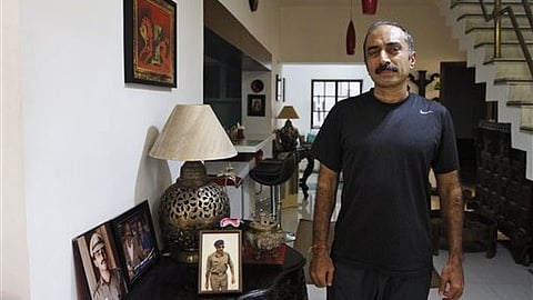 A file photo of former IPS officer Sanjiv Bhatt.