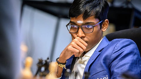 Praggnanandhaa finished third in the overall standings after suffering seven Blitz defeats, receiving a prize money of USD 25,000.