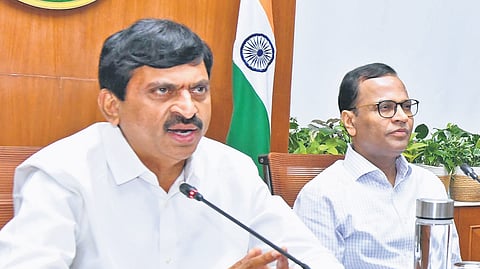 Revenue & Housing Minister Ponguleti Srinivasa Reddy.