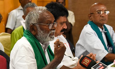 Farmer leader C Nallasamy