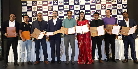 Mr Anthony Chacko (SixS); Mr Arun Nair (SportsHood); Mr Anil N (Trishe); Dr Raul Rodriguez (Woxsen University); Pullela Gopichand (Gopichand Academy); Anju Bobby George (Anju Bobby High Performance); MSK Prasad (MSK Prasad's International Cricket Academy); Dr Gaurav Sharma (Physio Karma); Ritesh Goud (Samyuktha School)
