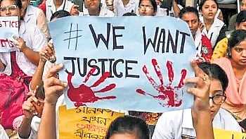 Non-starter: Centre’s new legal shield
for health workers after Kolkata rape