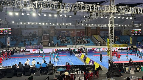 Opening of Khelo India Youth Games 2025 at Pataliputra Sports Complex, Patna.