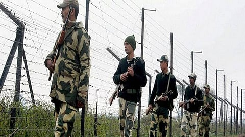 The base was located at Looni in Pakistan's Sialkot district, a BSF spokesperson said.