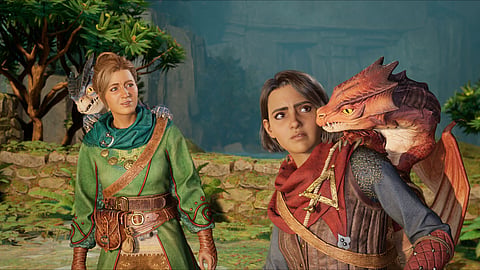 A fictional world of friendships