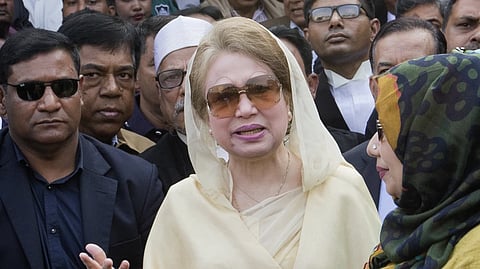 Bangladesh’s former prime minister Khaleda Zia.