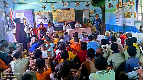 Dr Harish Podiyami, a tribal from the Gond community who has served as a medical officer in his home district since August last year.