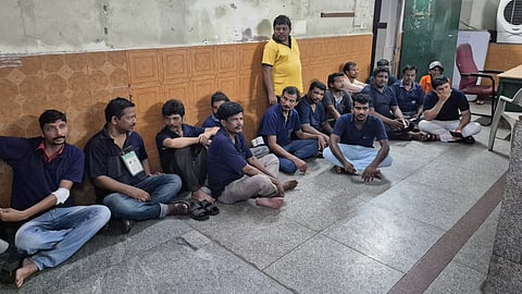 Officials from the Commercial Department of Vijayawada Division, South Central Railway, carried out surprise catering checks across all platforms of Vijayawada Railway Station.