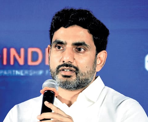 91 firms came forward to invest Rs 91,839 cr in AP: Lokesh