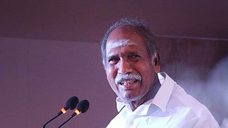 Puducherry chief minister N Rangasamy at an BIS event in 2024.