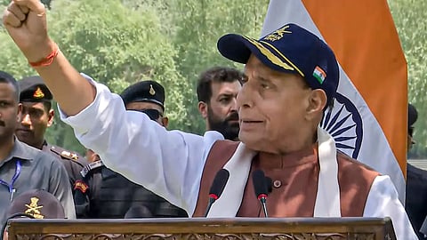 Defence Minister Rajnath Singh.
