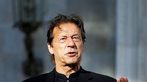 Former prime minister of Pakistan, Imran Khan.