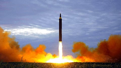 Image of missile used for representational purposes only.