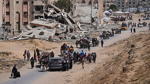 The member states expressed deep concern over escalating Israeli-Palestinian conflict and strongly condemned act causing civilian casualties and humanitarian disasters in Gaza.
